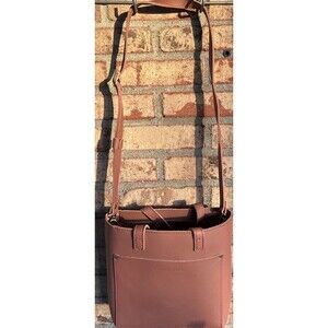 Portland Leather Crossbody In sunkissed NEW